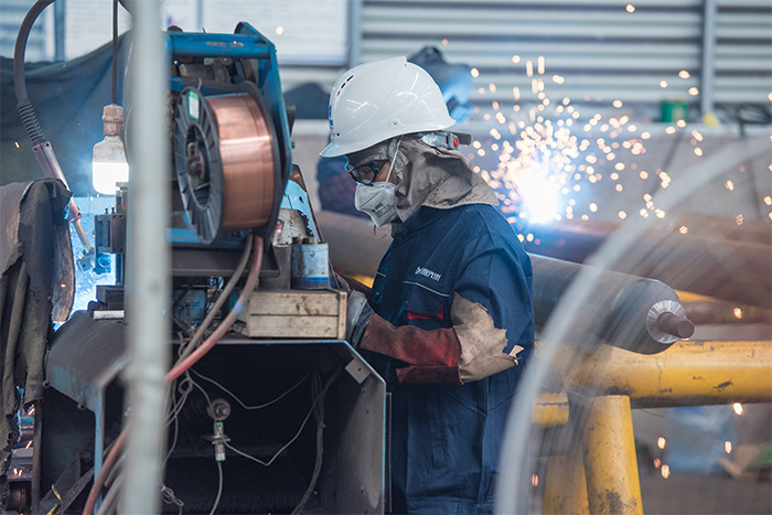 马鞍山网架焊接车间